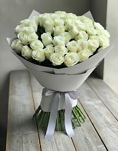Букет 35 Белых роз в Новозаведенном