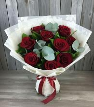 Букет цветов из:  Розы #REPLACE_PRED# Новозаведенном