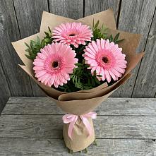 Букет цветов из:  Герберы в Новозаведенном