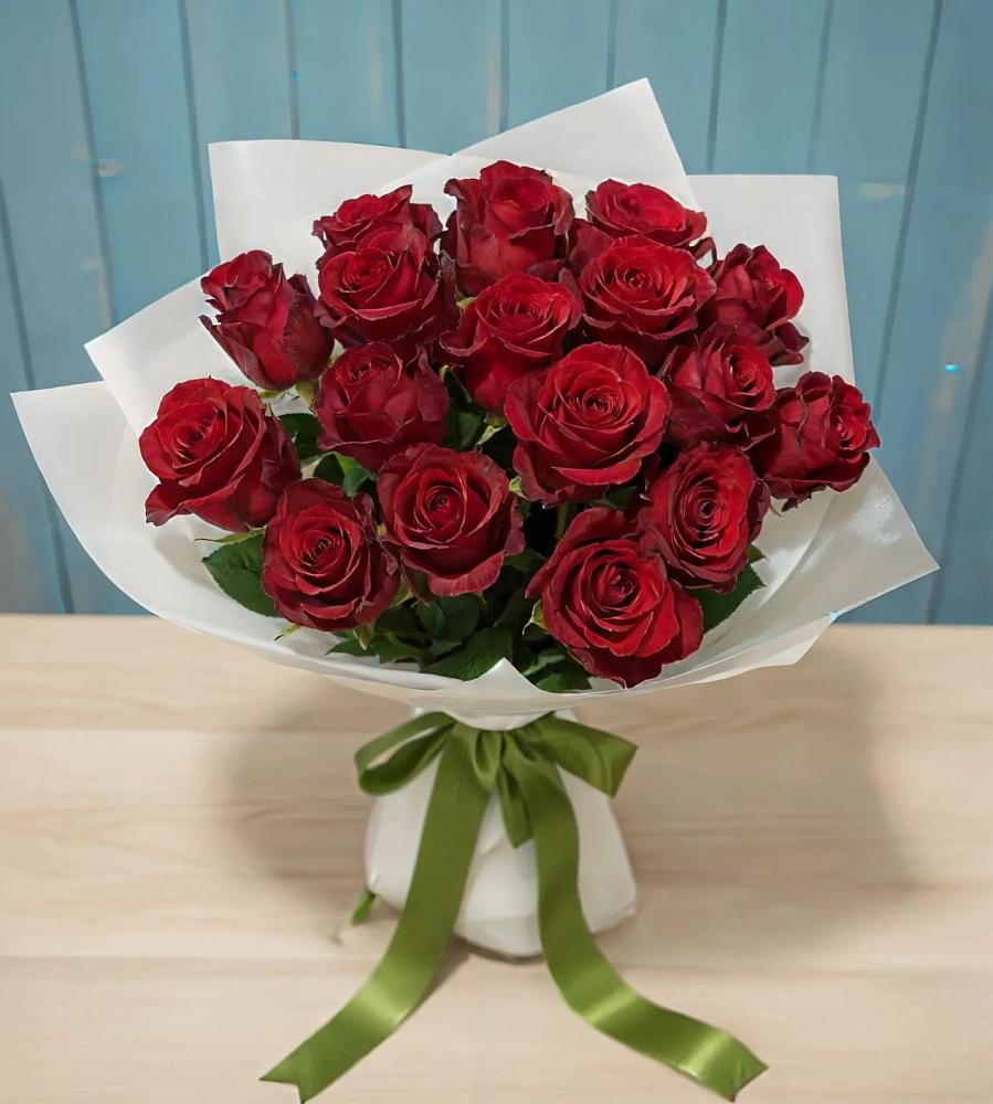 Букет Красные розы в Новозаведенном