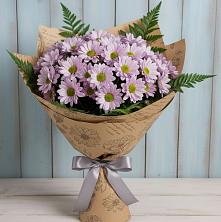 Букет цветов из:  Хризантемы в Новозаведенном