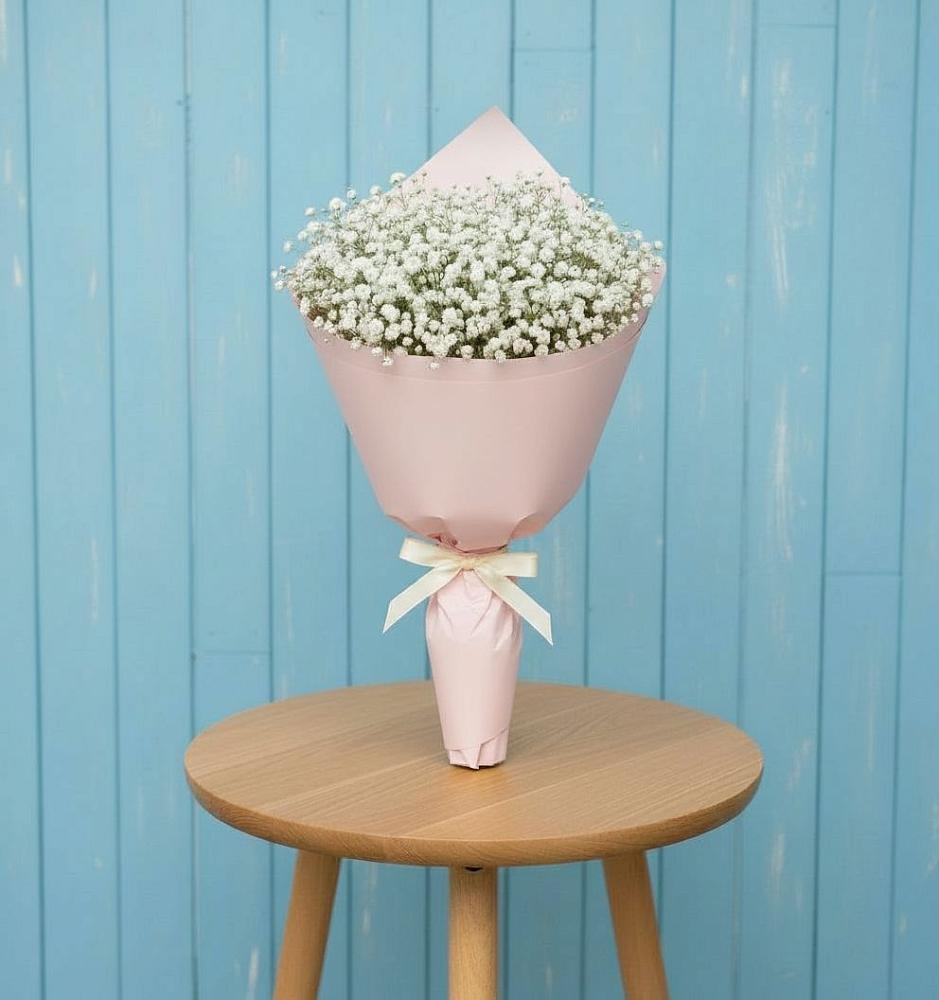 Букет цветов из: Гипсофила в Новозаведенном