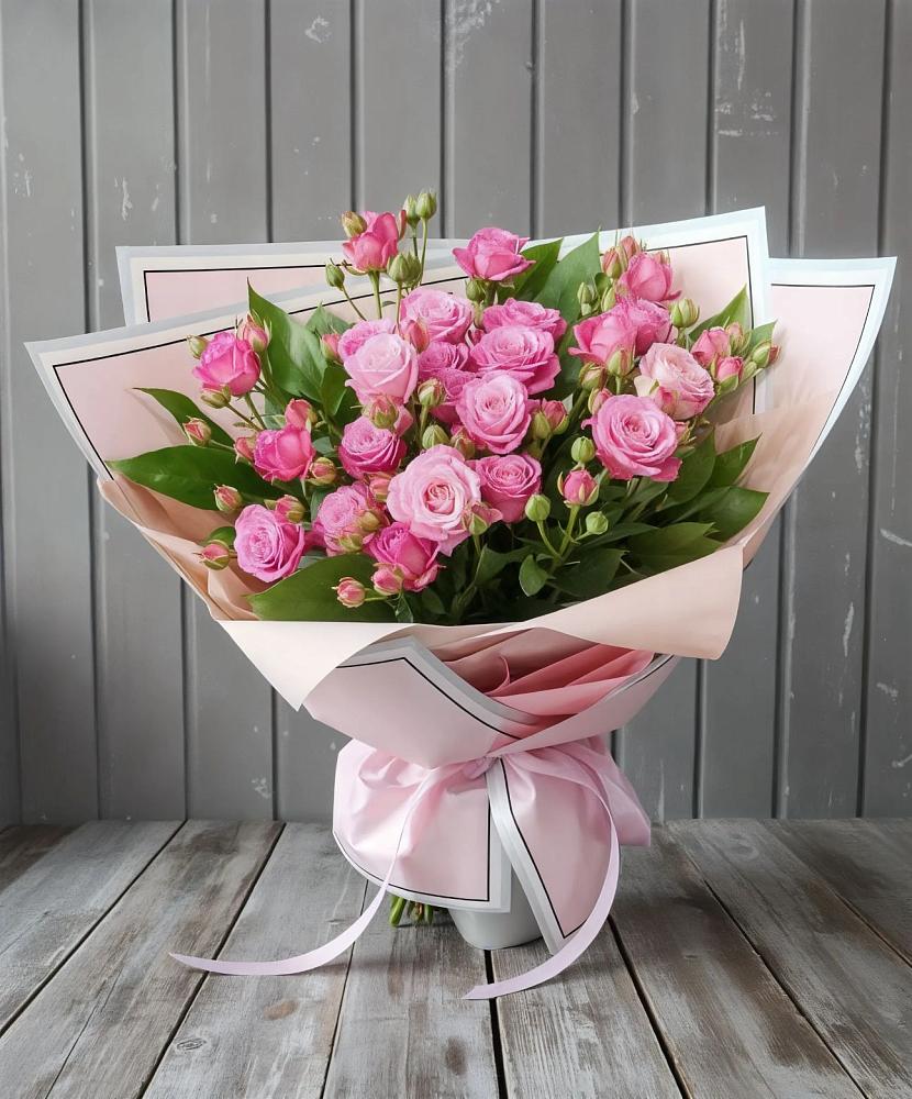 Букет Розовый кустик в Новозаведенном