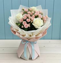 Букет цветов из:  Розы в Новозаведенном