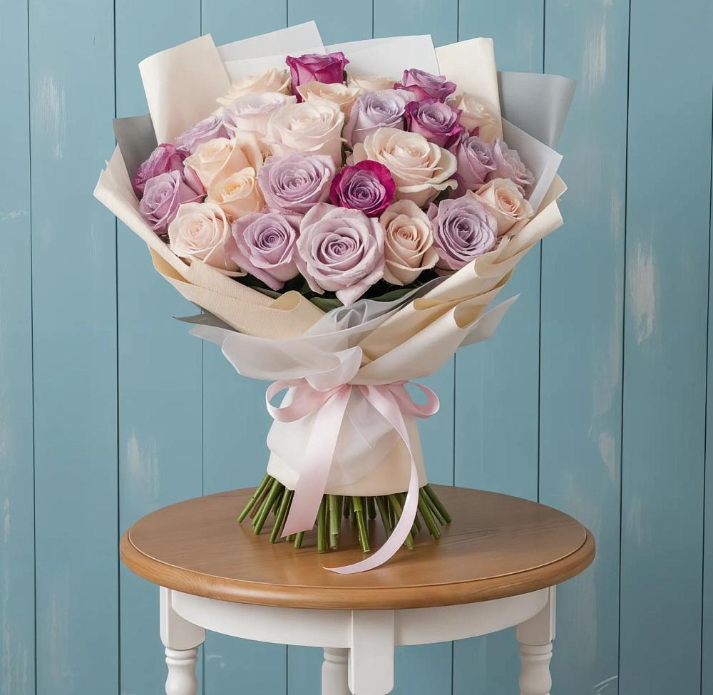 Букет цветов из: Розы в Новозаведенном