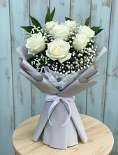 Букет цветов из:  Розы в Новозаведенном