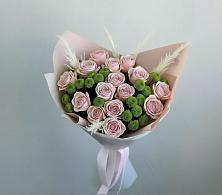 Букет цветов из:  Розы и Хризантемы в Новозаведенном