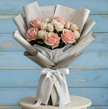 Букет цветов из:  Розы в Новозаведенном