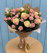 Букет цветов из:  Розы в Новозаведенном
