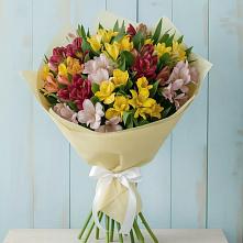 Букет цветов из:  Альстромерии в Новозаведенном