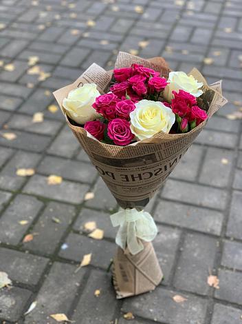Букет цветов из: Розы в Новозаведенном